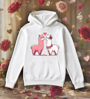 Sweats à capuche Unisexe Adultes / Alpagas ~ Loves