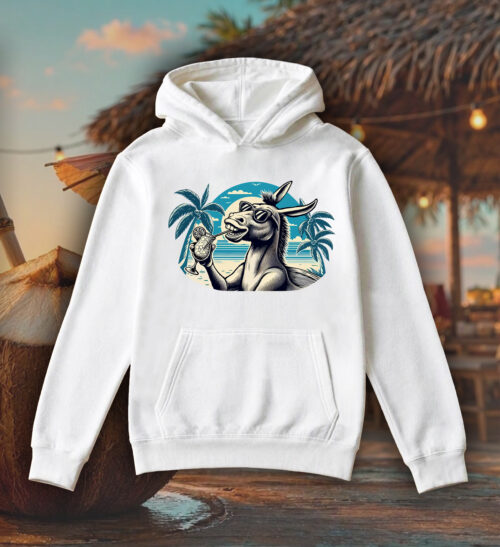 Sweats à capuche Unisexe Adultes / Âne I ~ Summers Vibes