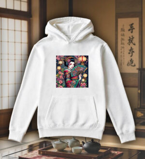 Sweats à capuche Unisexe Adultes / Geisha III ~ Asia