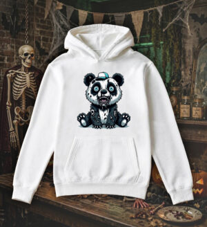 Sweats à capuche Unisexe Adultes / Panda II ~ Horreurs