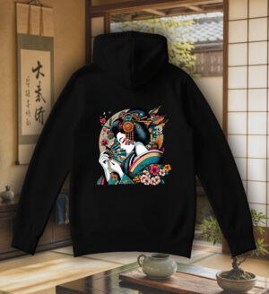 Sweats à capuche Unisexe Adultes / Geisha II ~ Asia