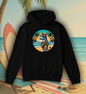 Sweats à capuche Unisexe Adultes / Âne II ~ Summers Vibes