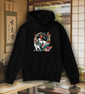 Sweats à capuche Unisexe Adultes / Geisha IV ~ Asia
