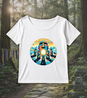 T-1C2F~1 Col rond Femmes / Ile de Pâques II ~ Spirituelles & Zen