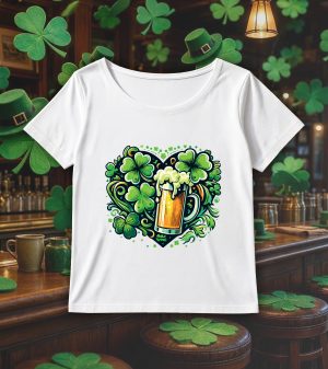 Col rond Femmes / Bière I ~ Saint Patrick
