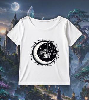T-4D6B~1 Col rond Femmes / Luna ~ Fantastiques & Sciences fictions