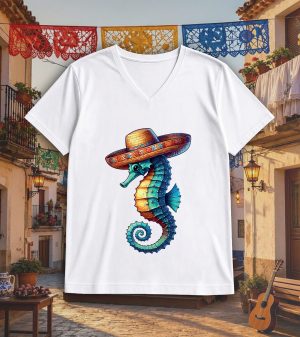 T-5718~1 Col V Hommes / Hippocampe ~ Danses & Fiestas