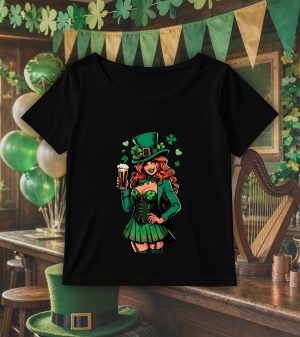 Col rond Femmes / Lady ~ Saint Patrick