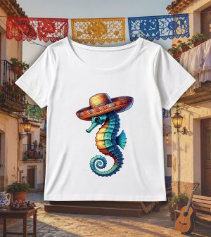 Col rond Femmes / Hippocampe ~ Danses & Fiestas