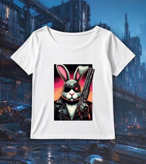 T-SHIR~1 Col rond Femmes / Lapin I~ Fantastiques & Sciences fictions