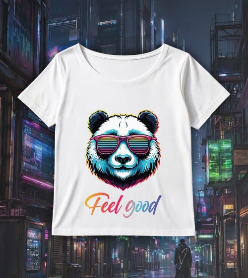 Col rond Femmes / Panda ~ Colors Vibes