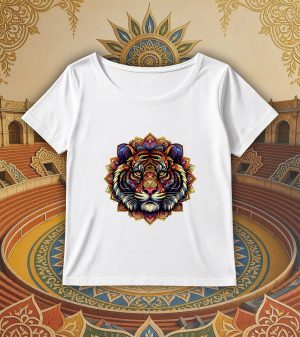 Col rond Femmes / Tigre ~ Mandala