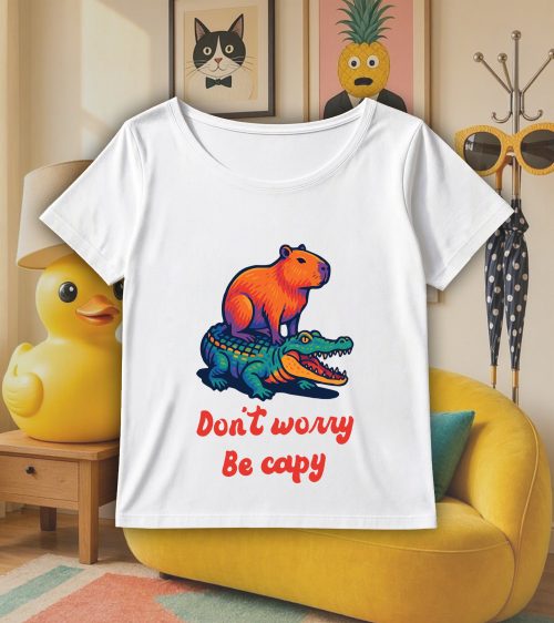 Col rond Femmes / Capybara ~ Humours
