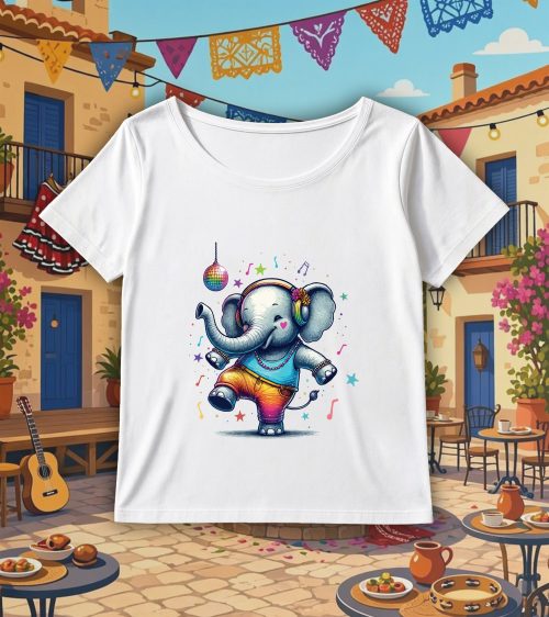 Col rond Femmes / Eléphant ~ Danses & Fiestas