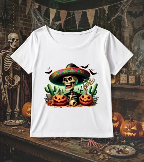 Col rond Femmes / Skull II ~ Horreurs