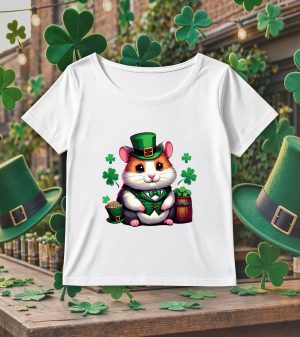 Col rond Femmes / Hamster ~ Saint Patrick