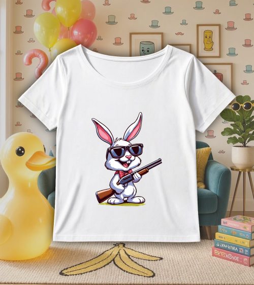 Col rond Femmes / Lapin ~ Humours