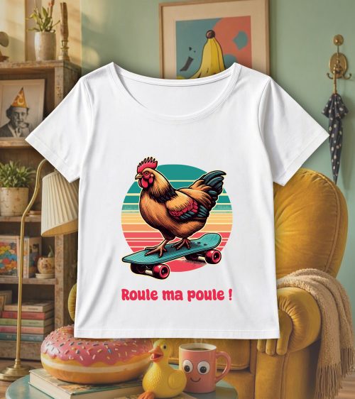 Col rond Femmes / Poule III ~ Humours