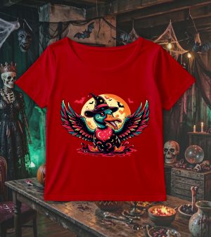 T-shirt col rond noir femmes Visuel Canard 1 - Horreurs Col rond Femmes / Canard ~ Horreurs