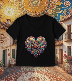 Col V Femmes / Coeur ~ Mandala