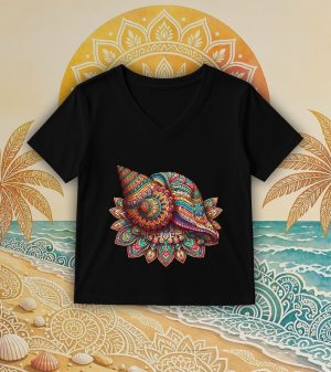 Col V Femmes / Coquillage ~ Mandala