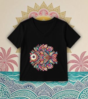Col V Femmes / Poisson ~ Mandala