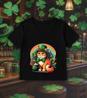 Col V Femmes / Chats ~ Saint Patrick