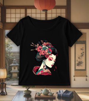Col rond Femmes / Geïsha I ~ Asia