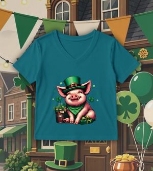 Col V Femmes / Cochon ~ Saint Patrick