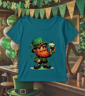 Col rond Femmes / Leprechaun ~ Saint Patrick