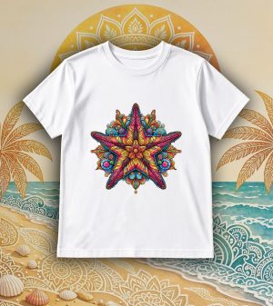 Col rond Kids / Etoile ~ Mandala
