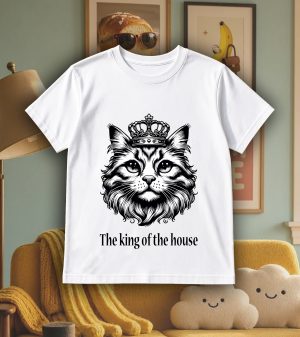 T-shirts blanc kids Visuel Chats I - Humours Col rond Kids / Chat I ~ Humours