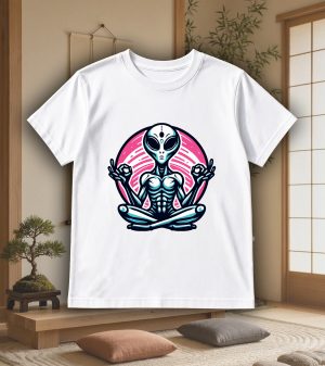 T-shirts blanc kids Visuel Méditations - yoga II - Spirituelles Zen Col rond Kids / Ovnis ~ Spirituelles & Zen