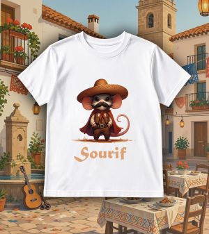 T-shirts blanc kids Visuel Souris I - Dances & fiestas Col rond Kids / Souris ~ Danses & Fiestas