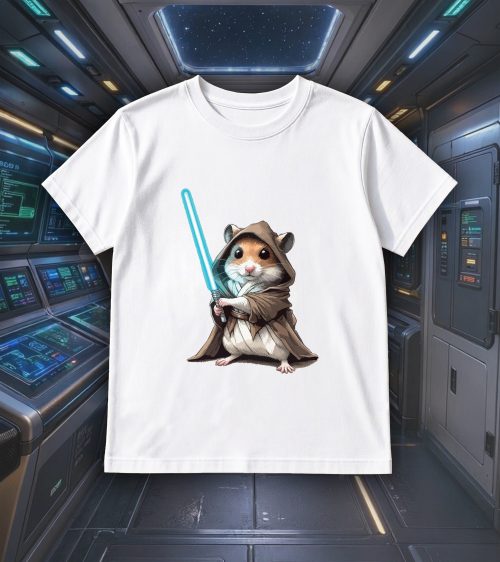 T-shirts blanc kids Visuels Hamster I - Fantastiques & Sciences fictions Col rond Kids / Hamster ~ Fantastiques & Sciences fictions