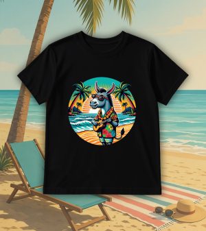 T-shirts noir kids Visuel Anes II - Musiques Col rond Kids / Âne II ~ Summers Vibes