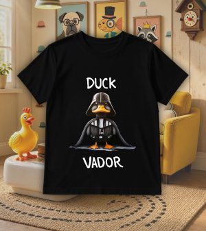T-shirts noir kids Visuel Animaux drôles I - Humours Col rond Kids / Canard ~ Humours