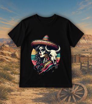 T-shirts noir kids Visuel Bufles II - Western Col rond Kids / Bufle II ~ Westerns