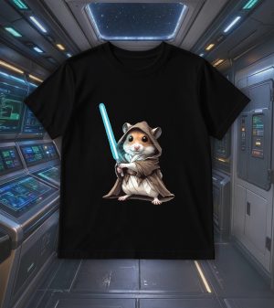 T-shirts noir kids Visuels Hamster I - Fantastiques & Sciences fictions Col rond Kids / Hamster ~ Fantastiques & Sciences fictions