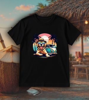 Col rond Hommes / Chien ~ Summers Vibes