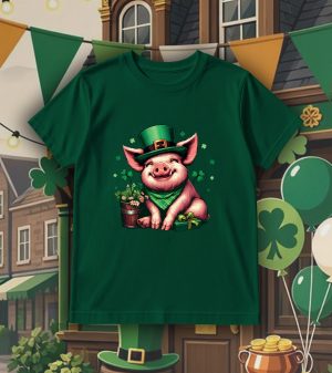 Col rond Hommes / Cochon ~ Saint Patrick